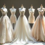 elegant corseted wedding gowns