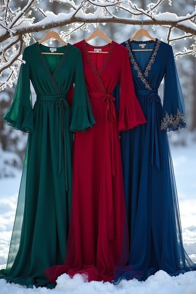 elegant cozy winter wrap