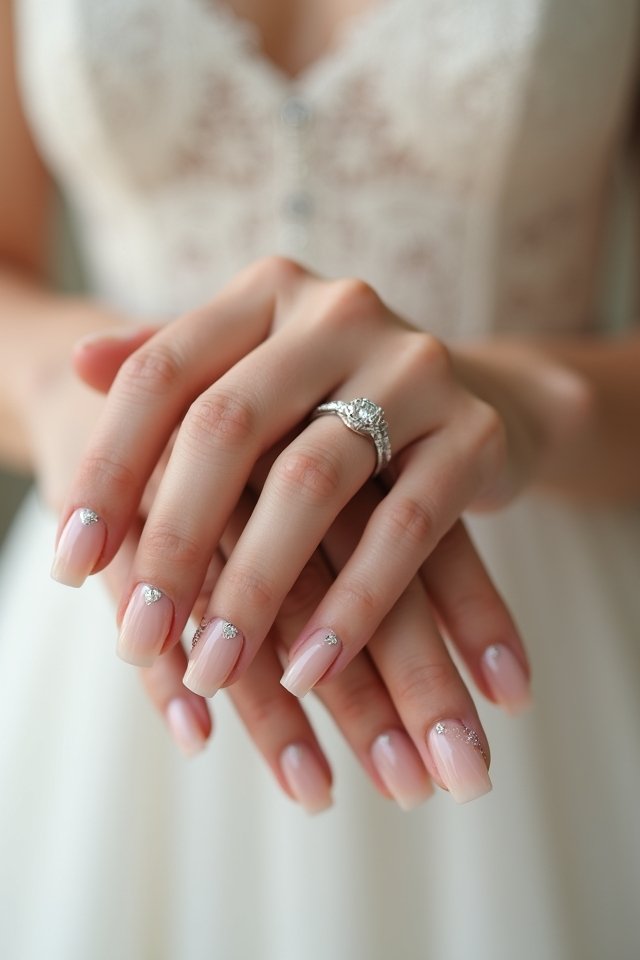 elegant crystal nail embellishments