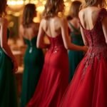 elegant december wedding attire