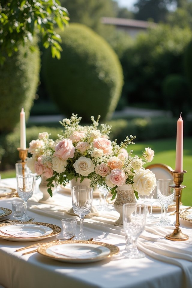 elegant dining table setting