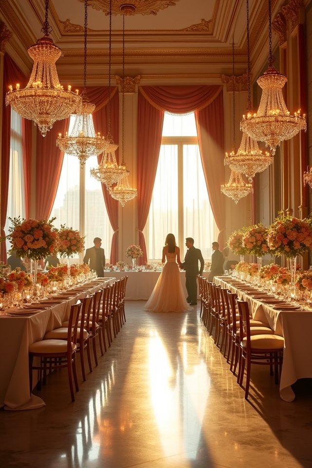 elegant fairy tale wedding