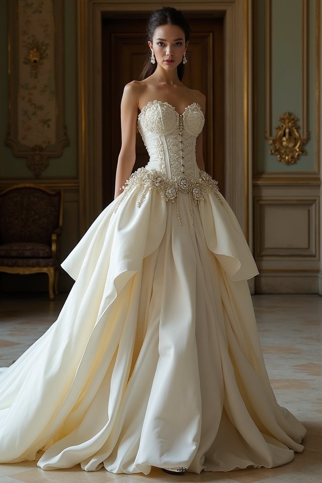 elegant fairytale ball gown