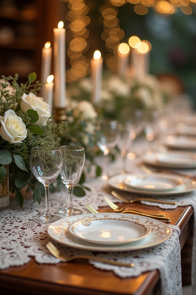 elegant fine china settings