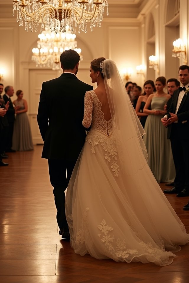 elegant first dance attire