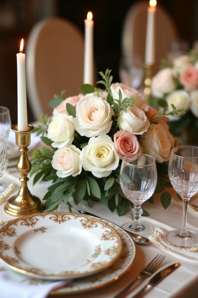 elegant floral table arrangements