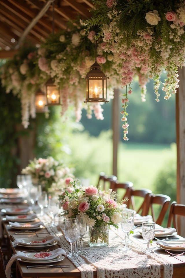 elegant floral wedding backdrops