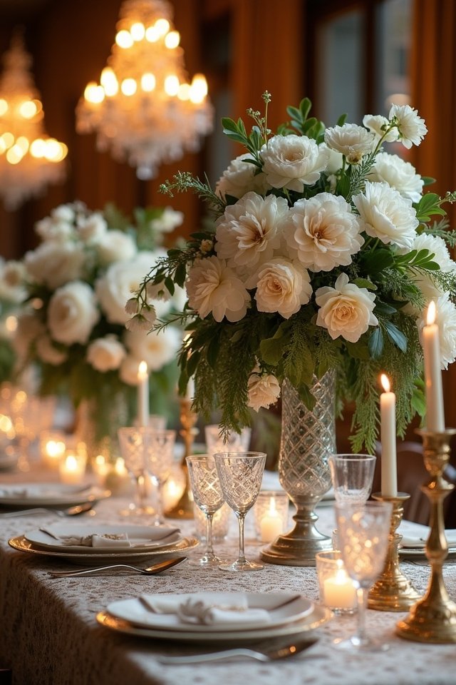 elegant floral wedding decor