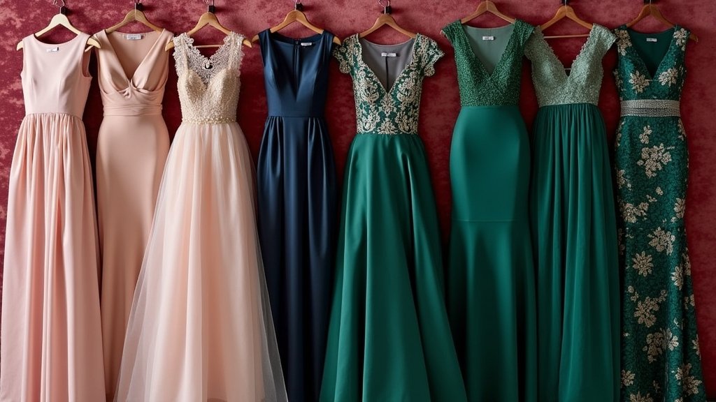 elegant formal wedding attire