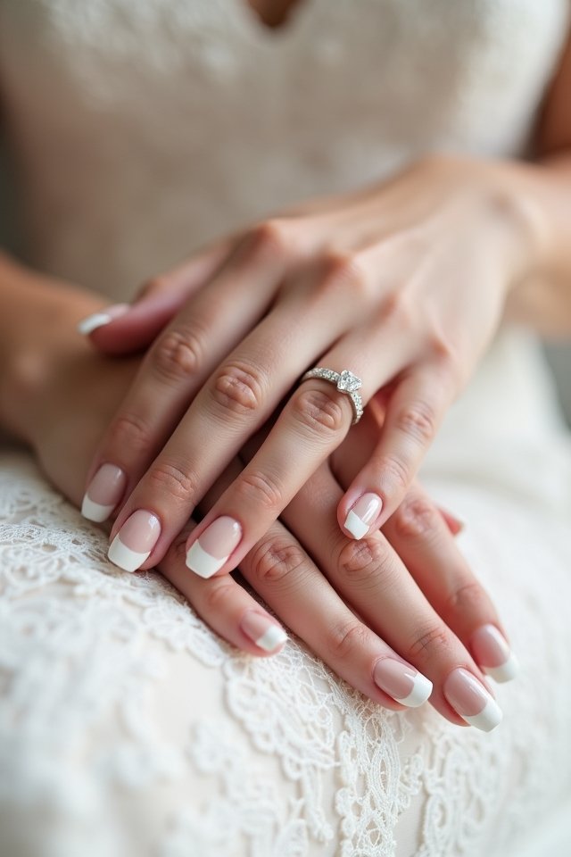 elegant french manicure variations