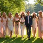 elegant garden party attire