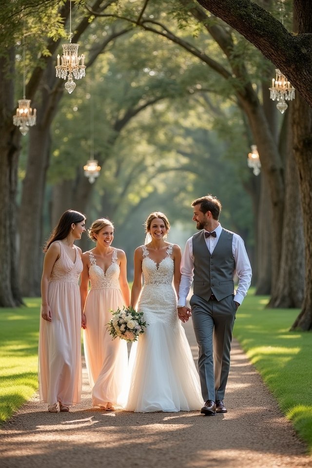 elegant garden wedding bliss
