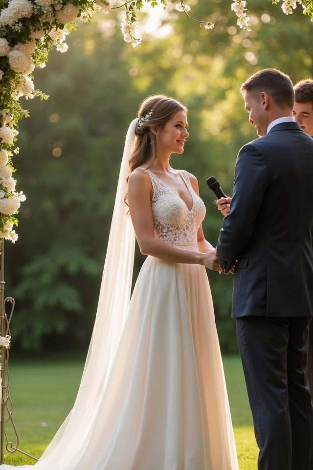 elegant gown statement accessories