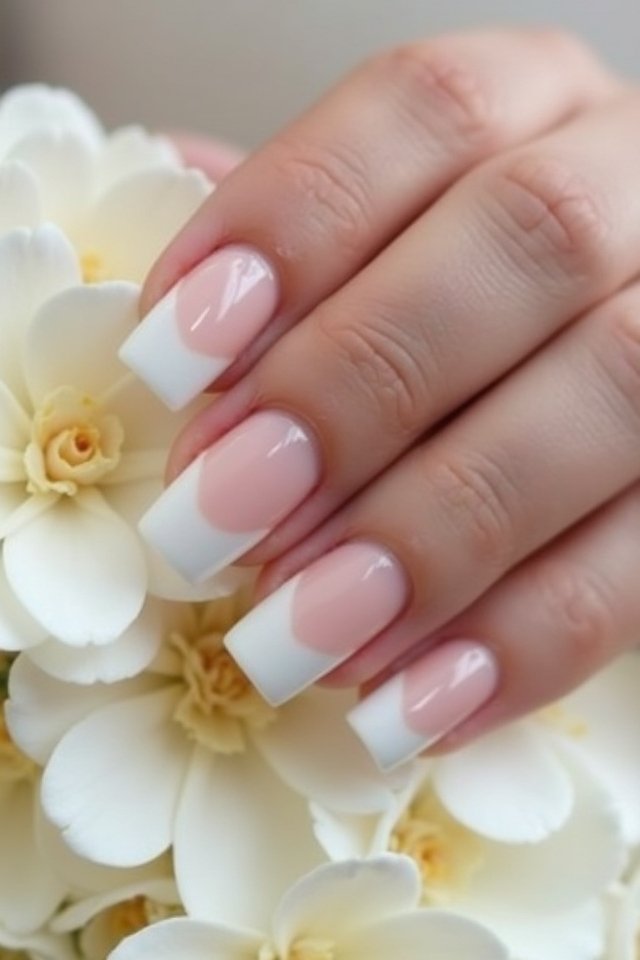 elegant gradient nail design