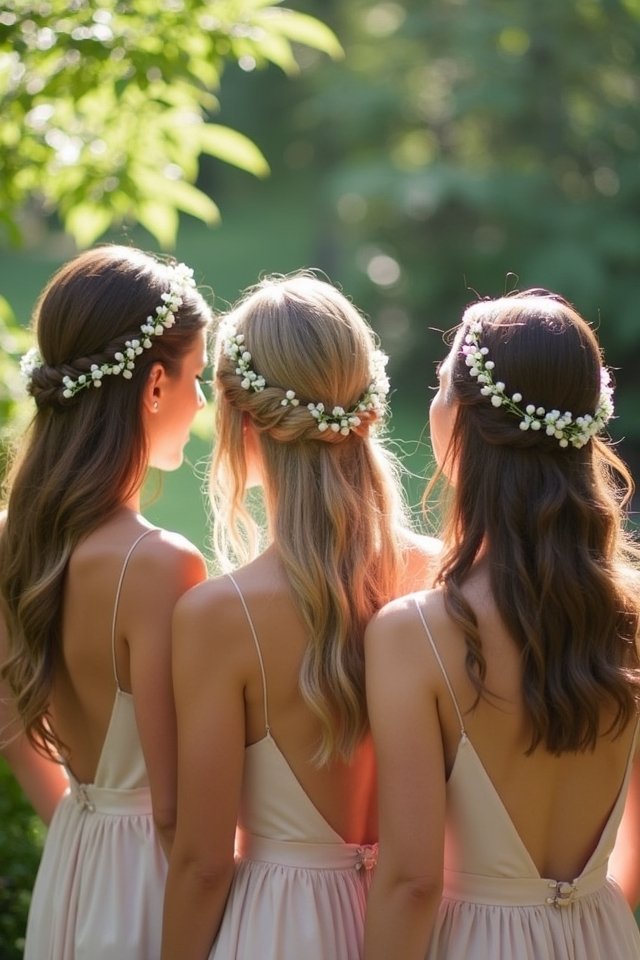 elegant half up twist hairstyle