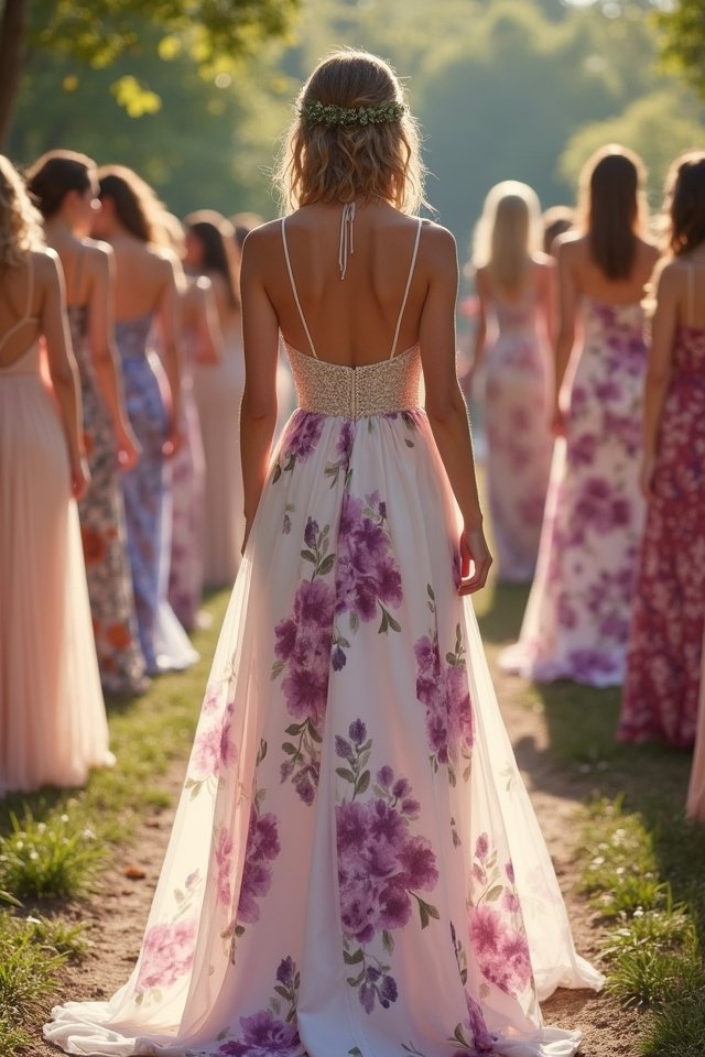 elegant halter neck dress