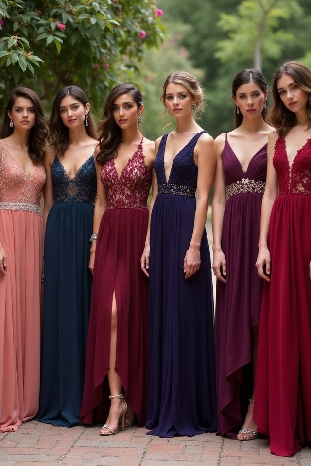 elegant high low maxi dress