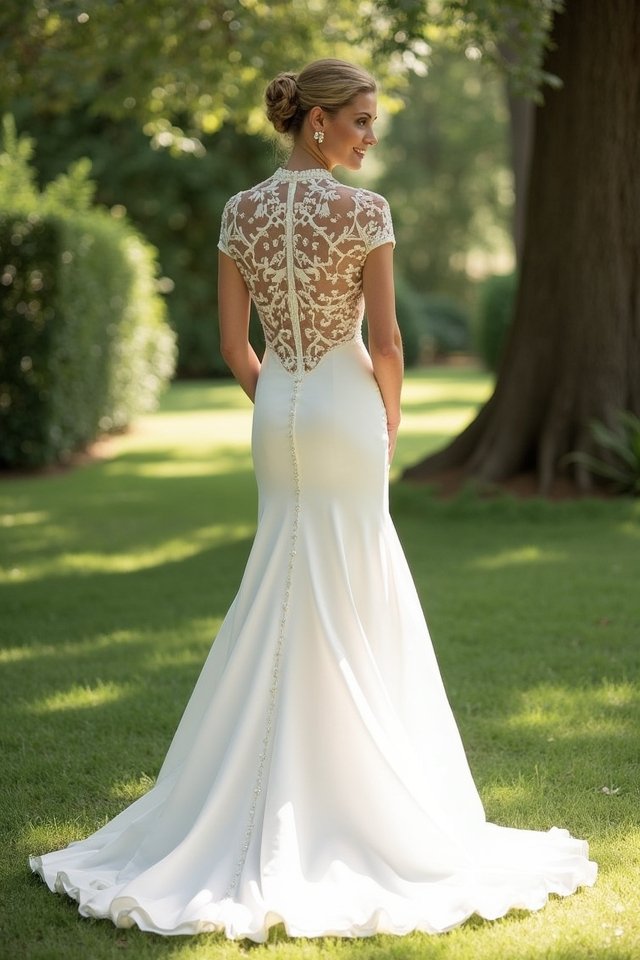 elegant high neck designs