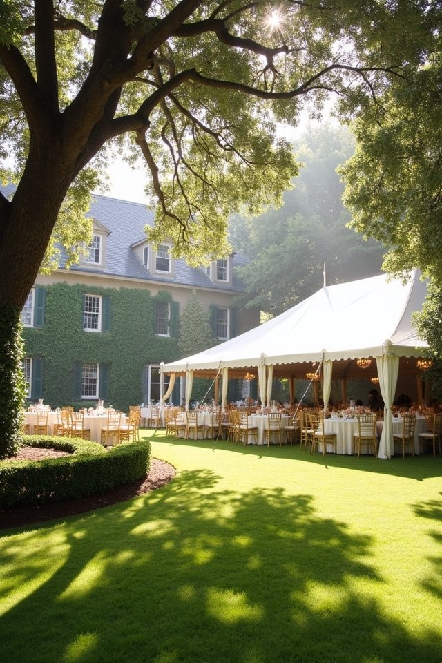 elegant historic garden venue