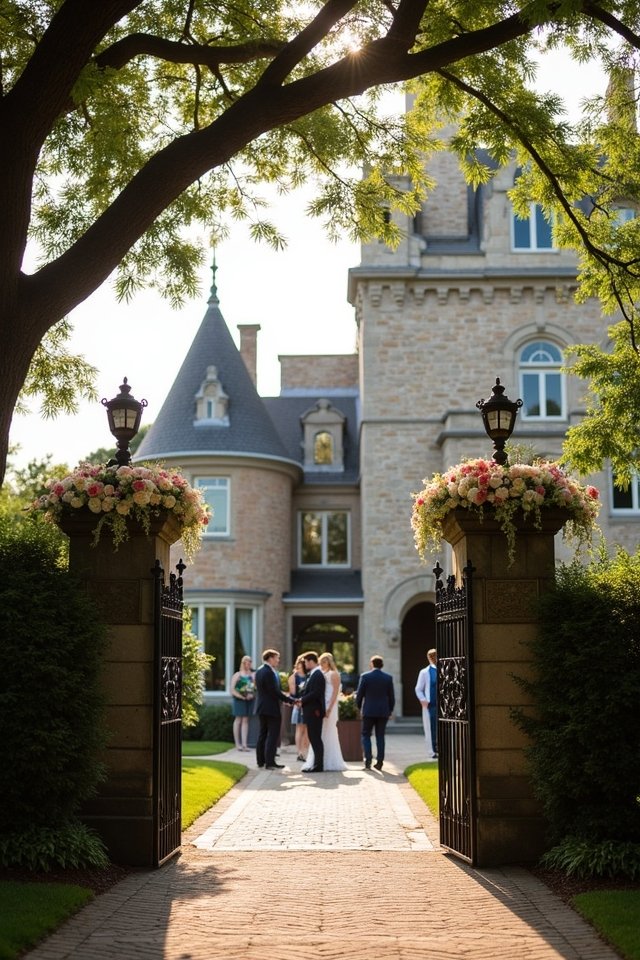 elegant historical wedding venue