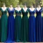 elegant jewel toned dresses