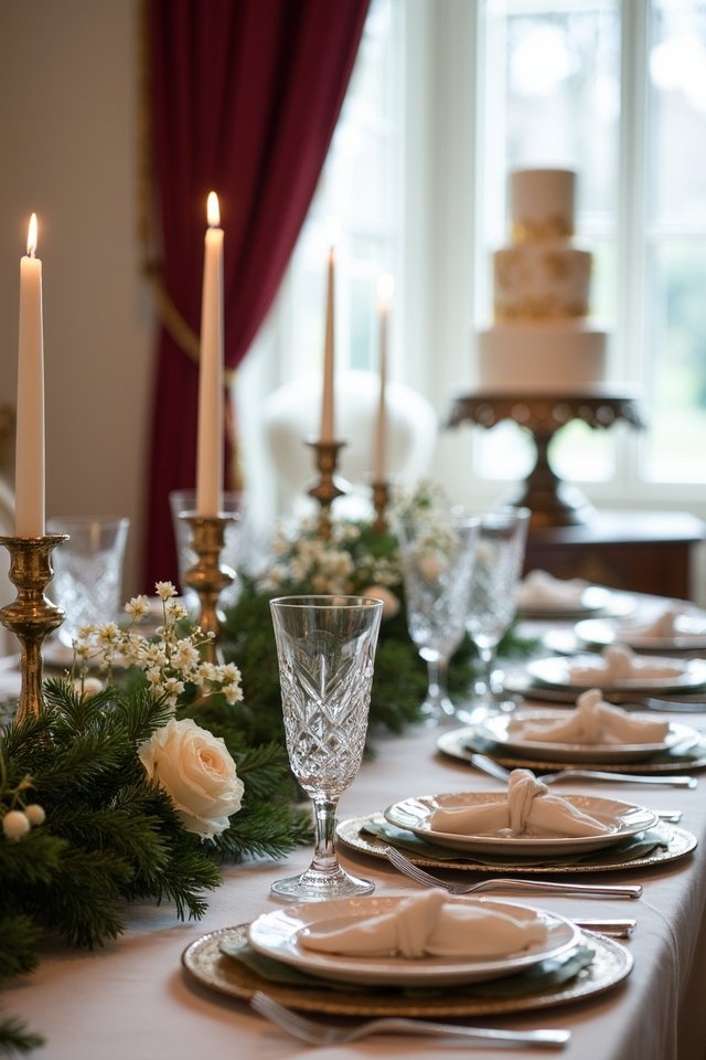 elegant jewel toned winter wedding