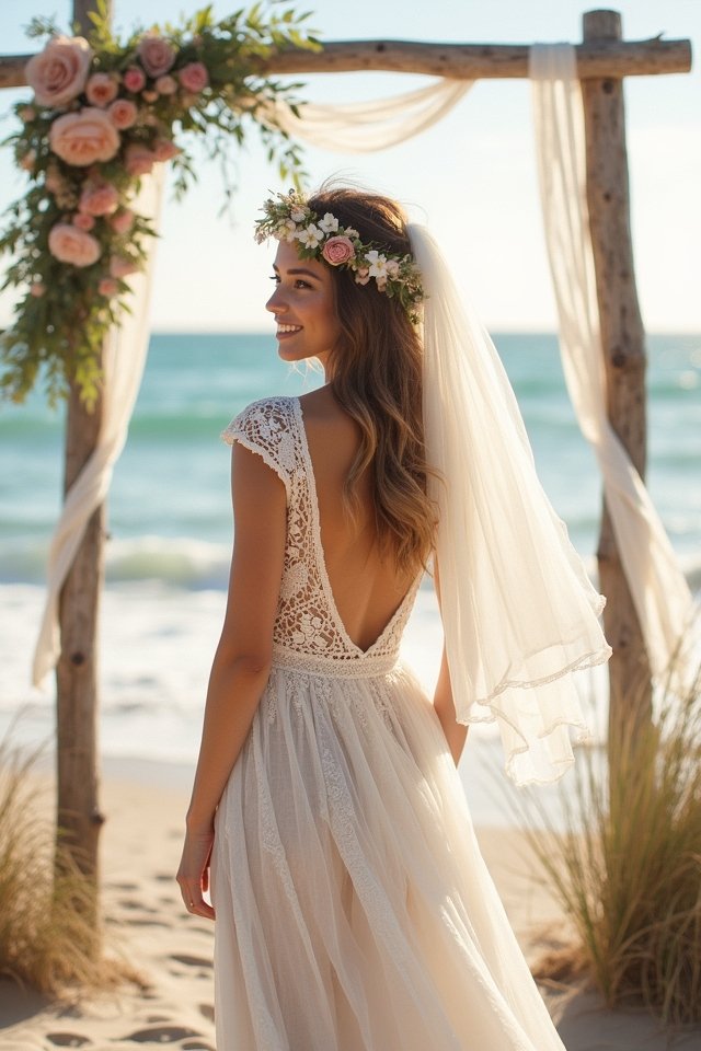 elegant lace and crochet