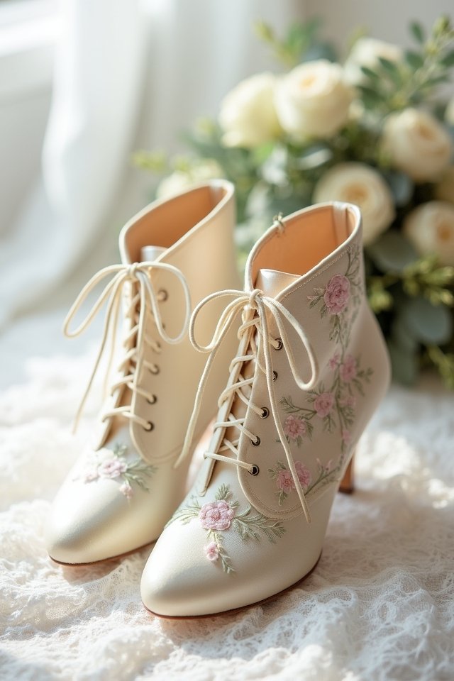 elegant lace up charm