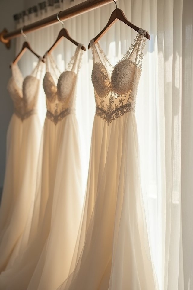 elegant lace wedding accents
