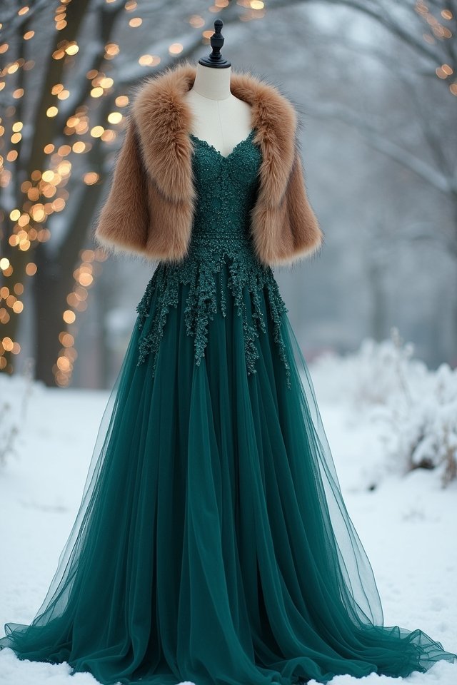 elegant layered cocktail dress