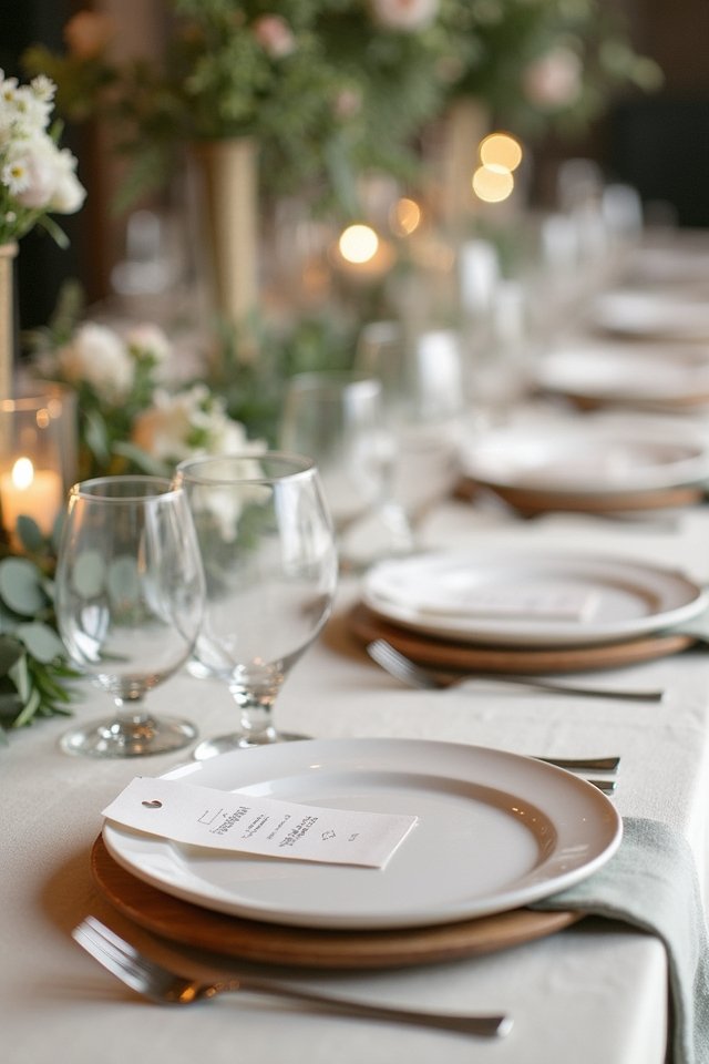 elegant linen table transformation