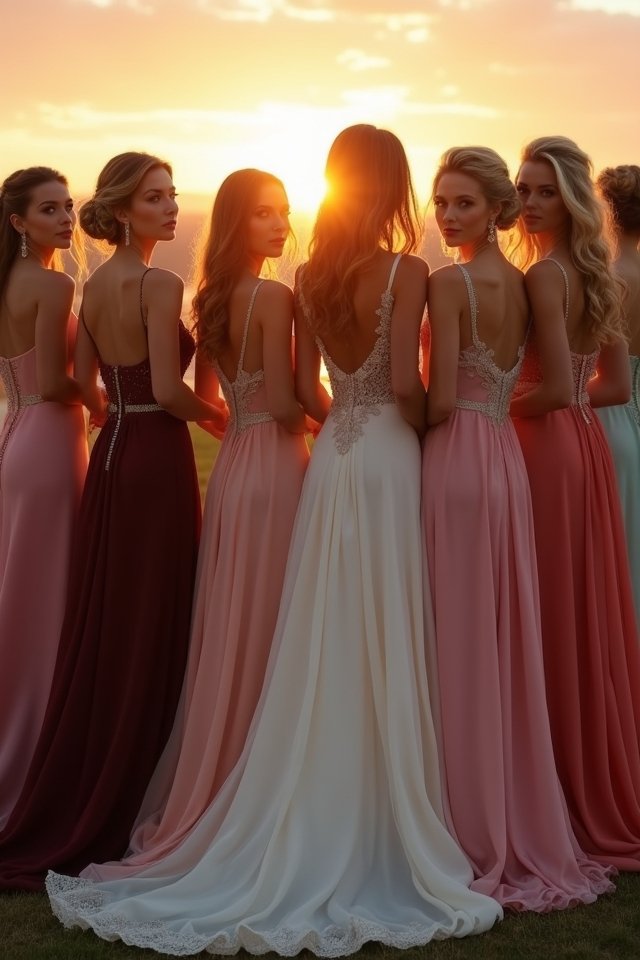 elegant long evening gowns