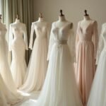 elegant long sleeved wedding dresses