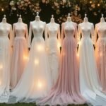 elegant long sleeved wedding gowns
