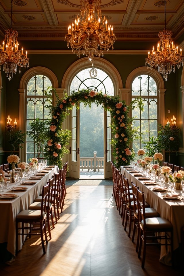 elegant luxury wedding venue