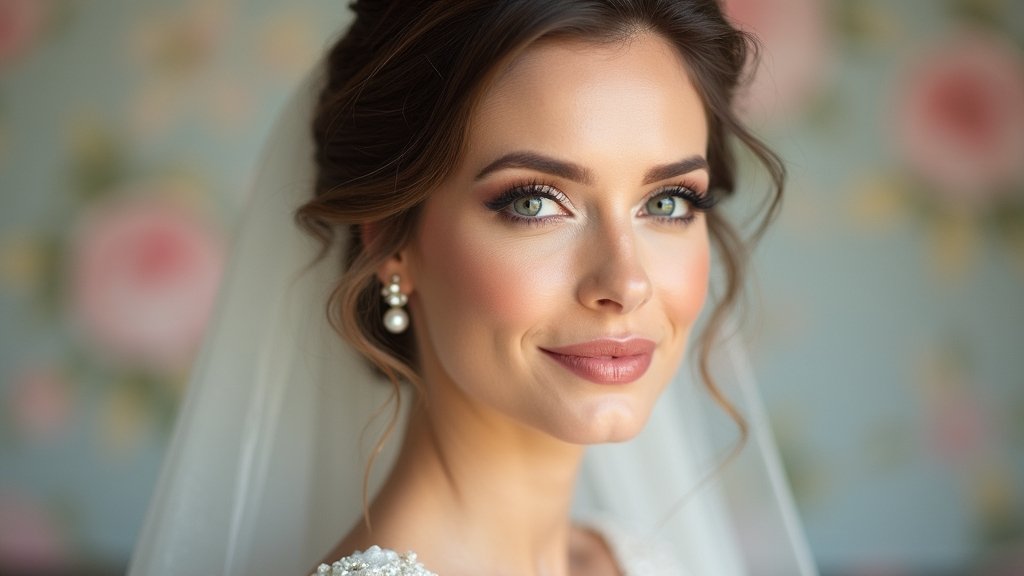 elegant makeup for brides