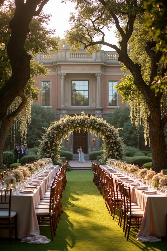 elegant manor house wedding