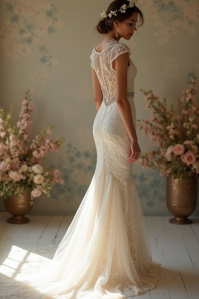 elegant mermaid dress design