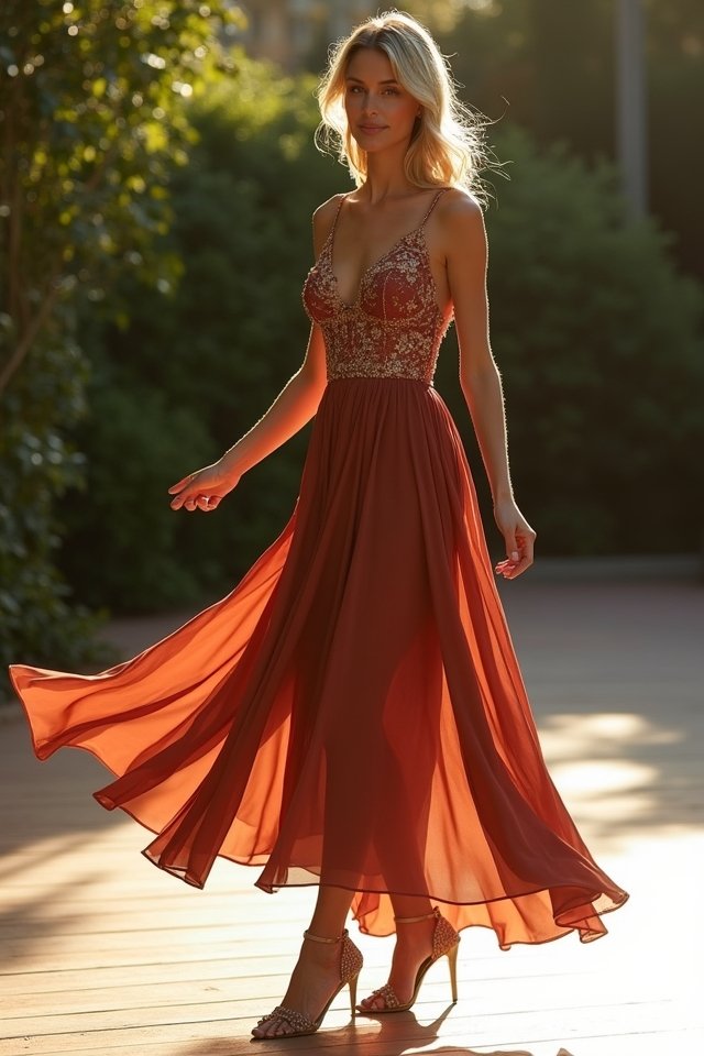 elegant midi dress style