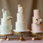 elegant miniature wedding cakes
