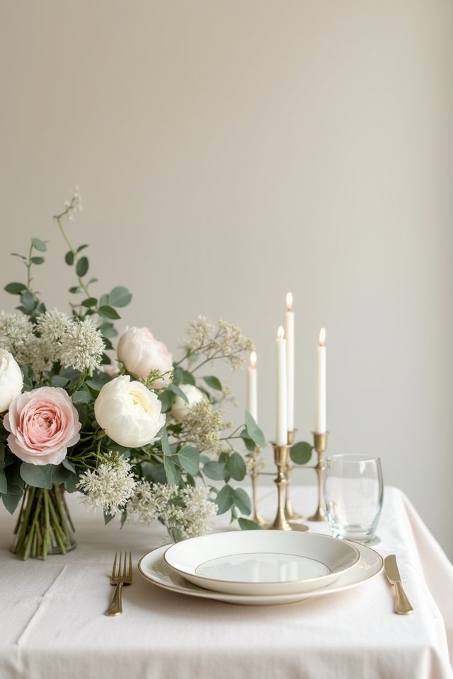 elegant minimalist floral arrangements