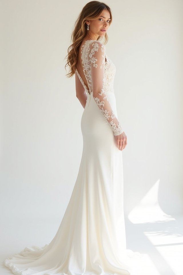 elegant minimalist long sleeves