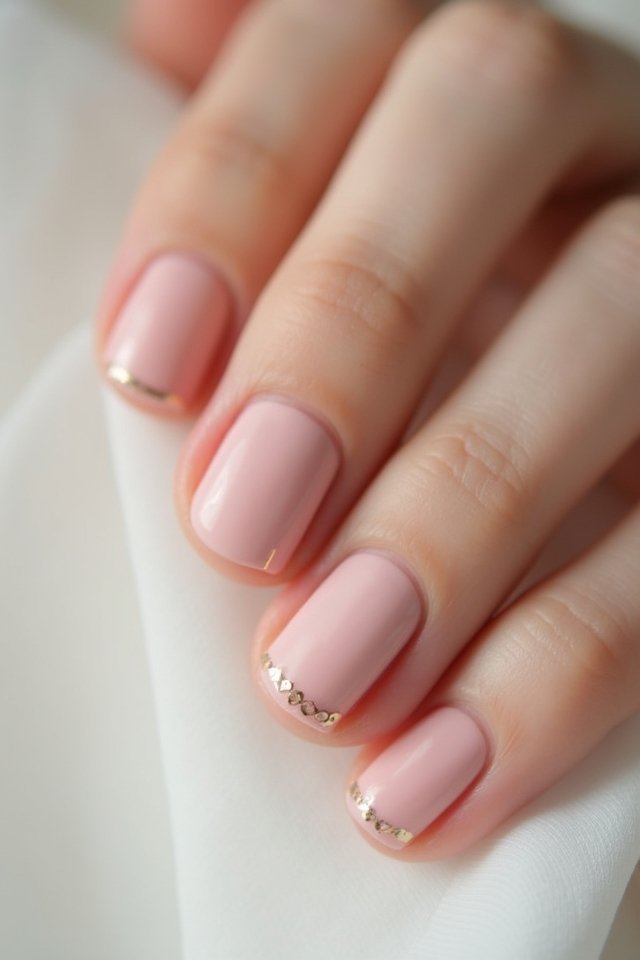 elegant minimalist nail designs