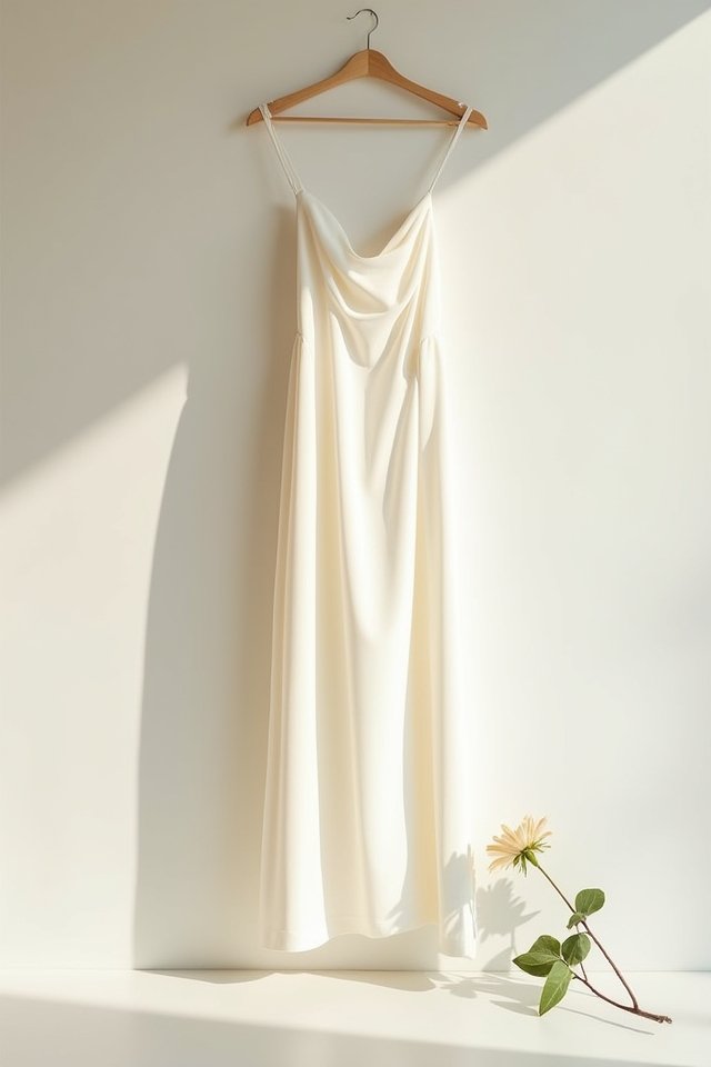 elegant minimalist wedding attire