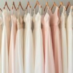 elegant minimalist wedding attire