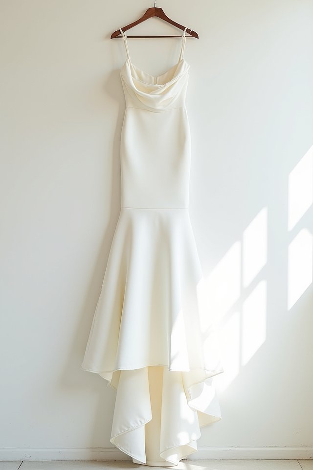 elegant minimalist wedding dresses