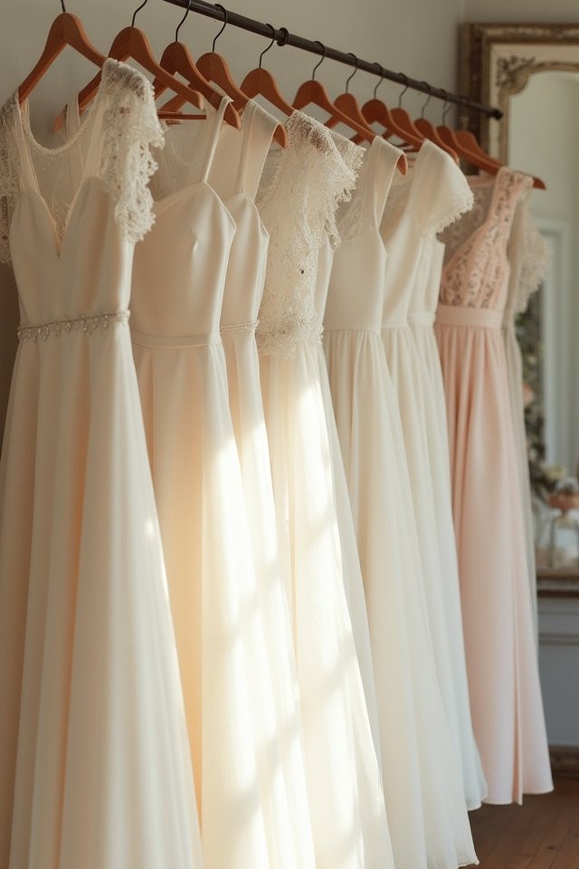 elegant minimalist wedding dresses
