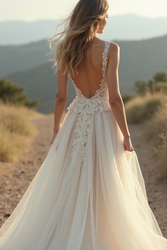 elegant minimalist wedding dresses