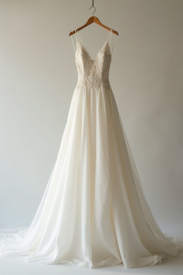 elegant minimalist wedding gowns