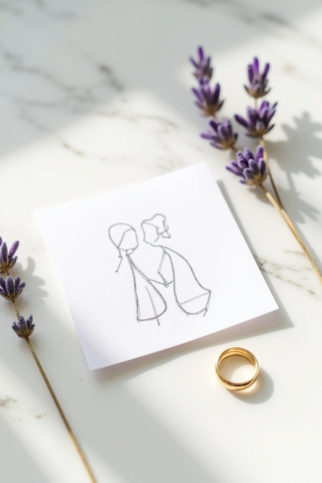 elegant minimalist wedding invitations